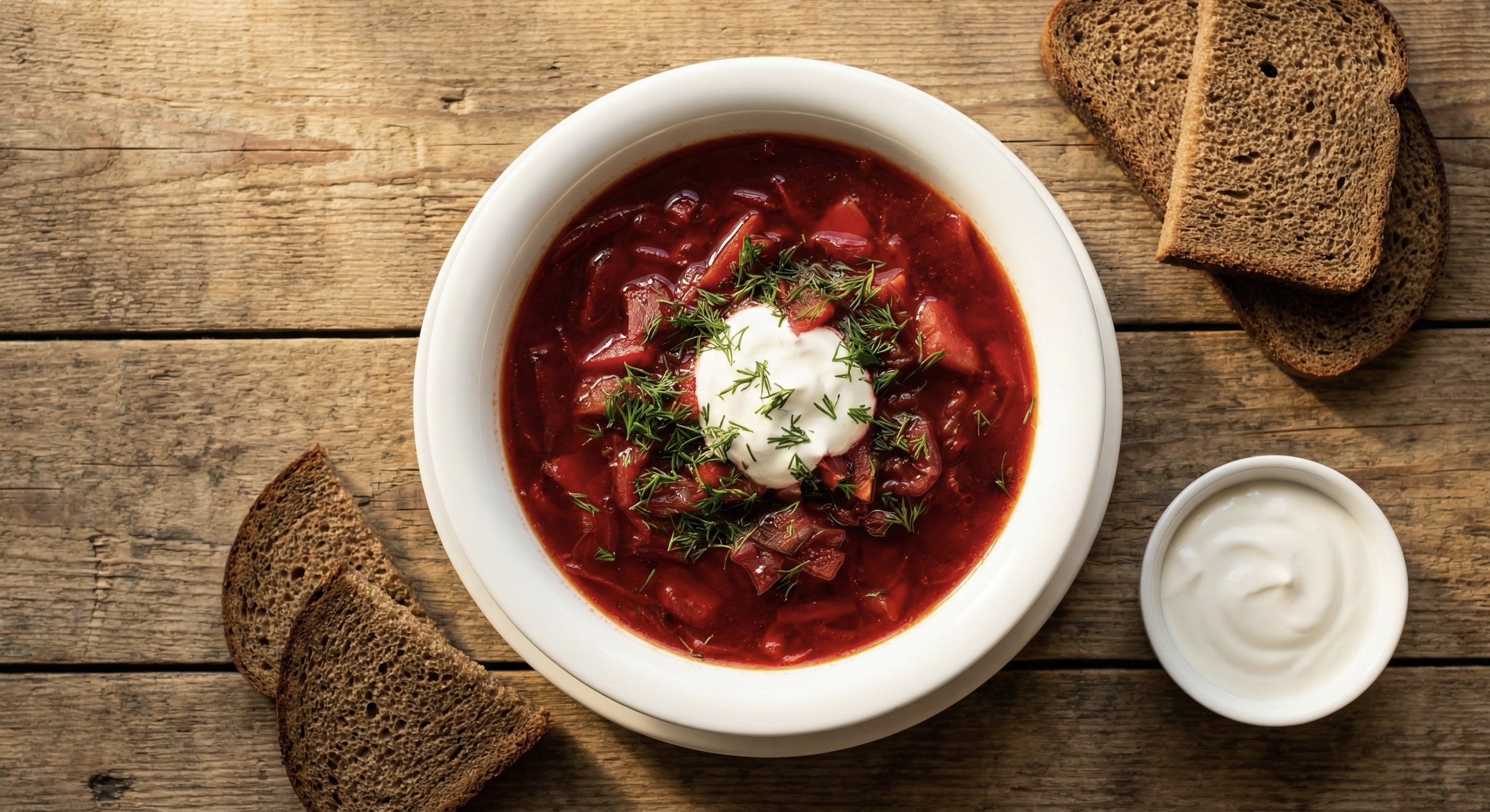 Борщ домашний