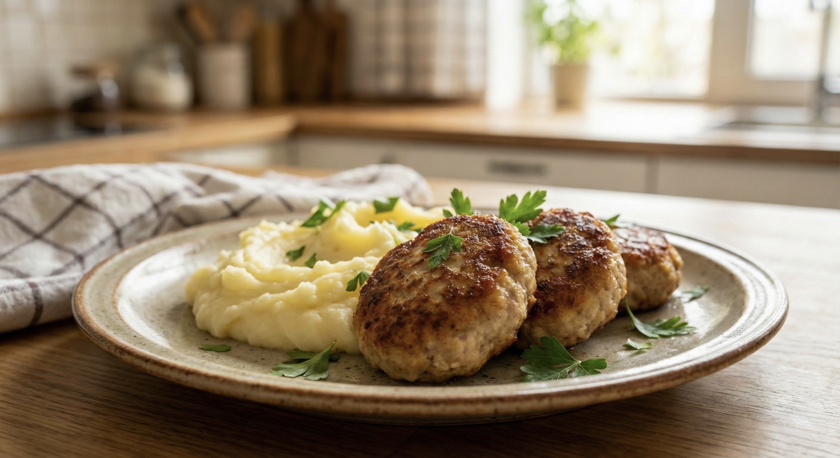 Котлеты с пюре