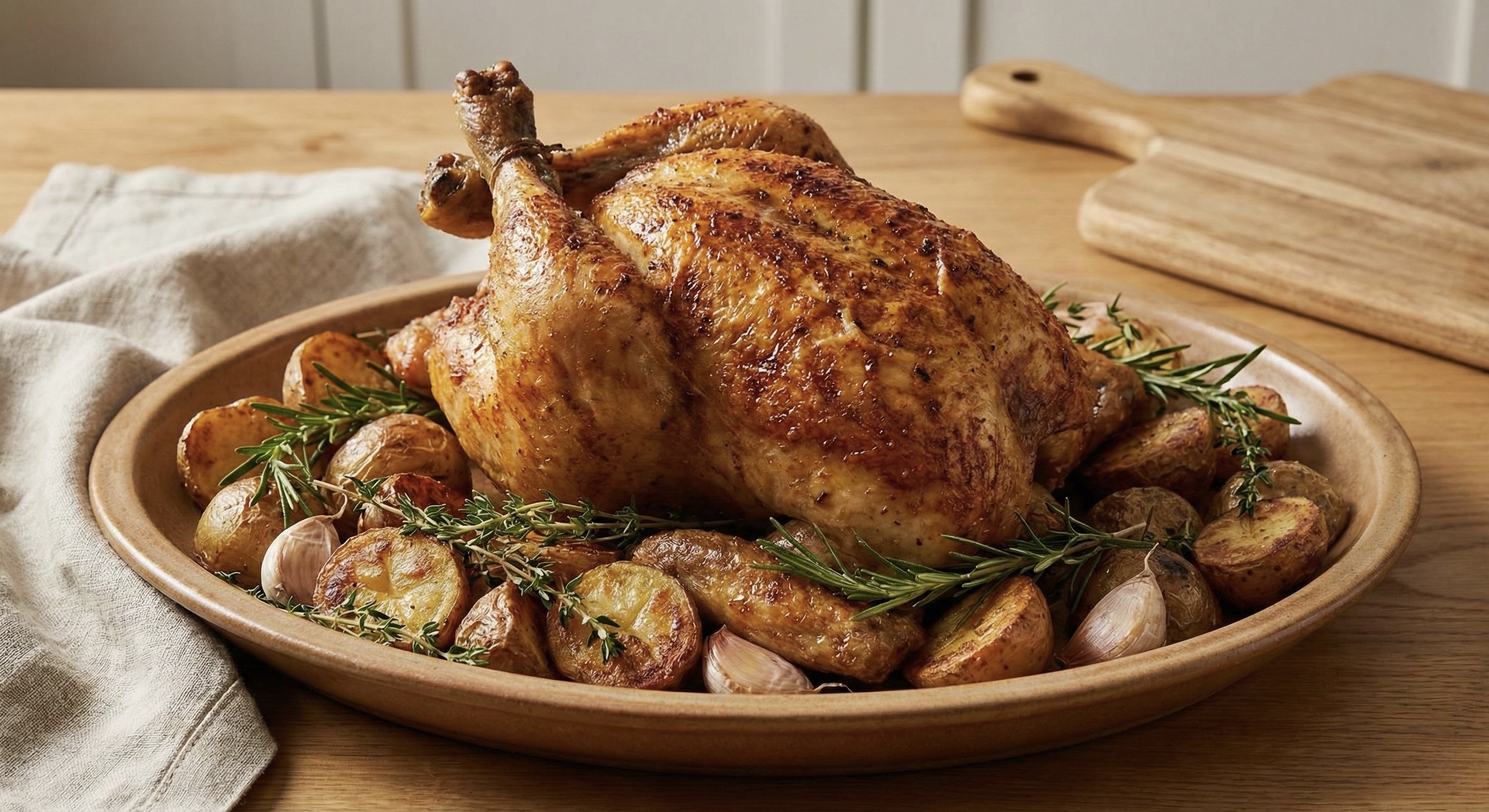 Курица запечённая